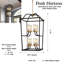 Lustre géométrique 8 lumières Helmer