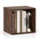 1 PCS Cube Storage Organizer Stackable Open Book Shelf for Small Space Storage System