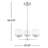 Avoca 3-Light Chandelier-1035574115