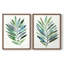 Palm Frond Flow III - reproduction encadrée de qualité supérieure - prête à être accrochée - aucun clou requis - aucun clou requis-726287363-726287372