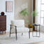 Chaise d'appoint moderne 27,56 po avec coussins moelleux-514253578