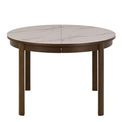 Extendable Round Dining Table