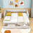 Twin XL Upholstered Daybed with 2 Drawers-832310834