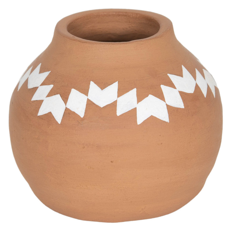 Vase en terre cuite Union Rustic White