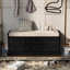 Banc de rangement Scape avec tiroirs, armoires et coussin amovible-1620542475