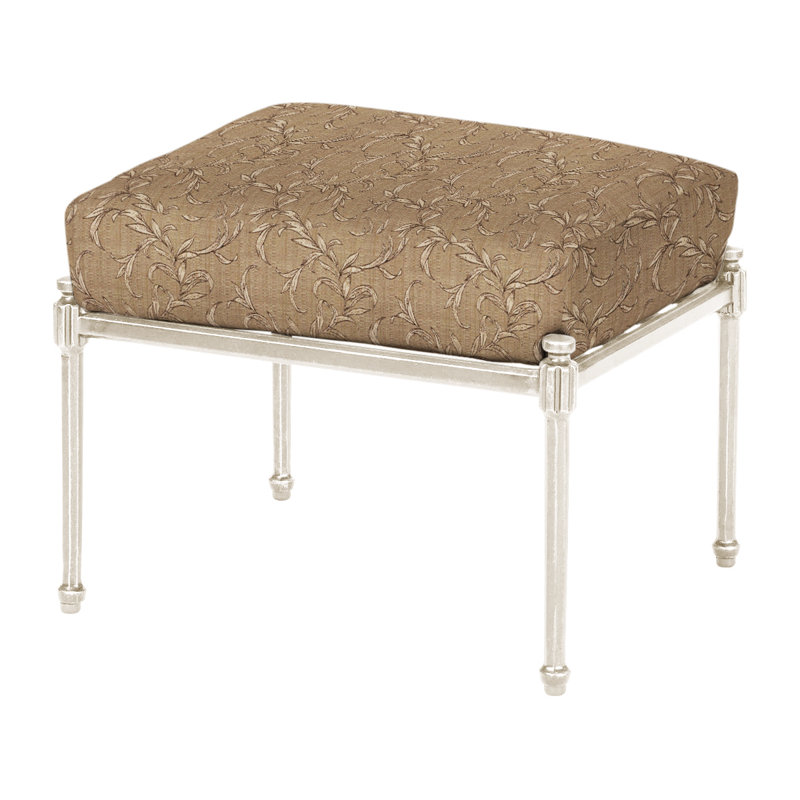 Morro Bay Outdoor Ottoman, Midnight Gold, Bessemer