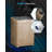 17.6lbs Full-Automatic Washing Machine,  2-in-1 Portable Washer-Dryer(1.7 Cu Ft Portable Washer) With Drain Pump, 10 Wash Programs 8 Water Levels, Compact Mini Washer And Spin-dryer Combo For Dorms, Apartment, RV (Brown)