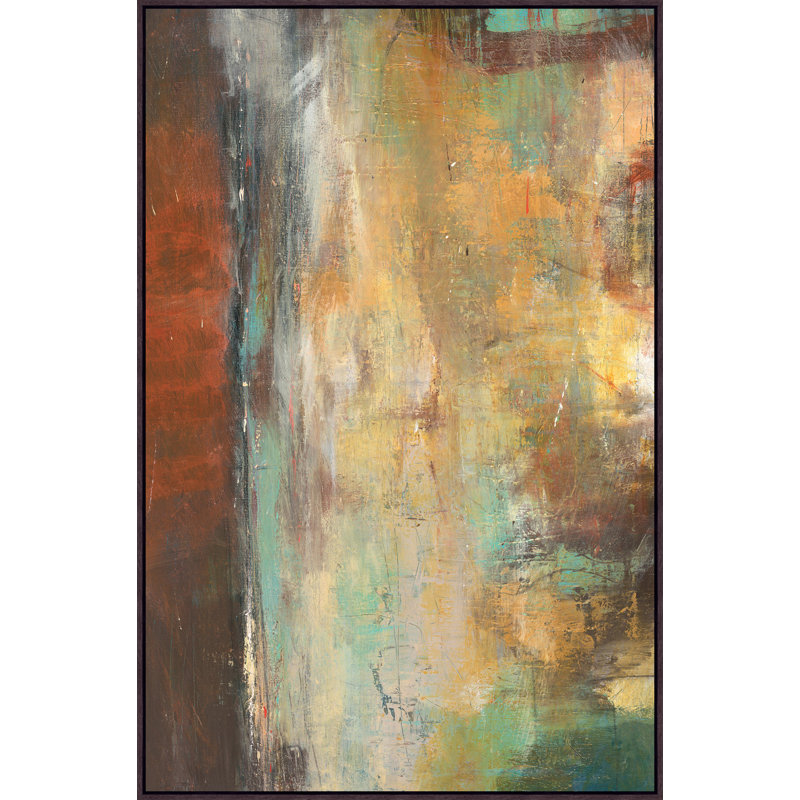 Abstrait rustique - peinture