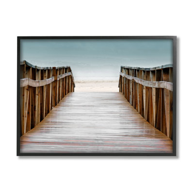 «Beach Boardwalk Wooden Waterfront Pier Ocean Coast» par Danita Delimont - photographie