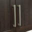 Armoire murale contemporaine en bois d'ingénierie, brun
