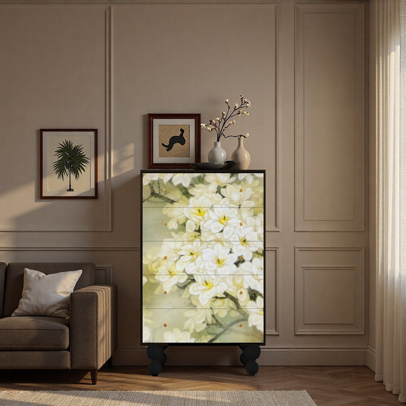 Armoire de décoration rétro haut de gamme à tiroir