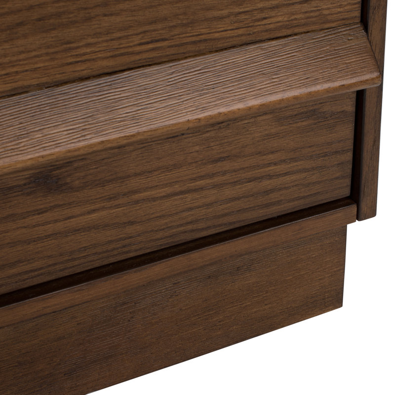 Sauger 35'' W 3 - Drawer Dresser, Medium Oak