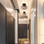 Crystal Semi Flush Mount-83374441
