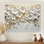 Mynevere Widlflowers, fleurs crémeuses dorées au printemps V - Art mural fleurs sauvages-89970759-201009720-89970766