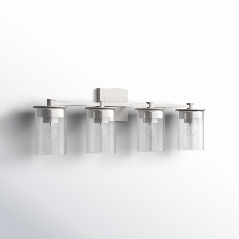 Elstone 4 - Light Dimmable Vanity Light, Brushed Nickel