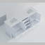 Meuble-lavabo double avec comptoir Carrara-110903933