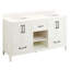 Ensemble de meuble-lavabo double 61 po avec lavabo encastré rectangulaire Burfield-253396126-253396125-255407256