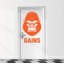 Adhésif décoratif pour salle de bain homme, autocollant en vinyle 1107DRS-2072693215-2072693188
