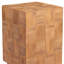 Table de bout 22 po en faux bois naturel et acier