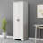 Axeel Freestanding 2-Doors Bathroom Storage Cabinet Linen Cabinet-361549283