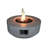 Bufkin Concrete Outdoor Fire Pit Table, Outdoor Fireplace, Round Fire Pit-1179224765