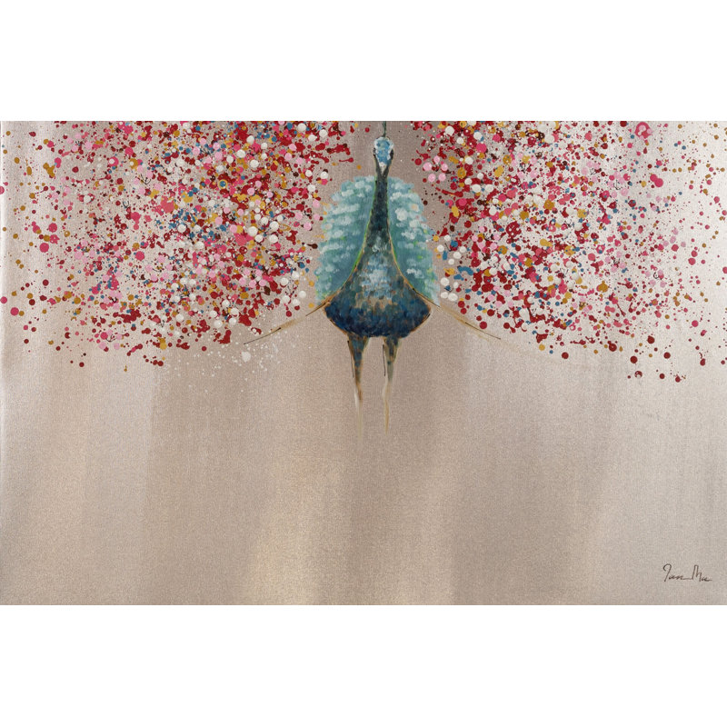 Bird Of Spring - Wrapped Canvas Painting