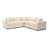 Beige Polyester Blend