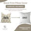 Coussin décoratif fait à la main en lin pur pour canapé, lit et salon FabDivine 20 po x 20 po-2103363818-2126334898-2126333390