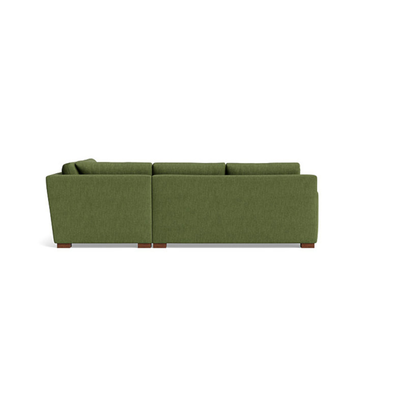 Catalina Sectional, Performance Weave - Basil, Right Hand Facing