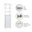 Freestanding Linen Cabinet-1995170694