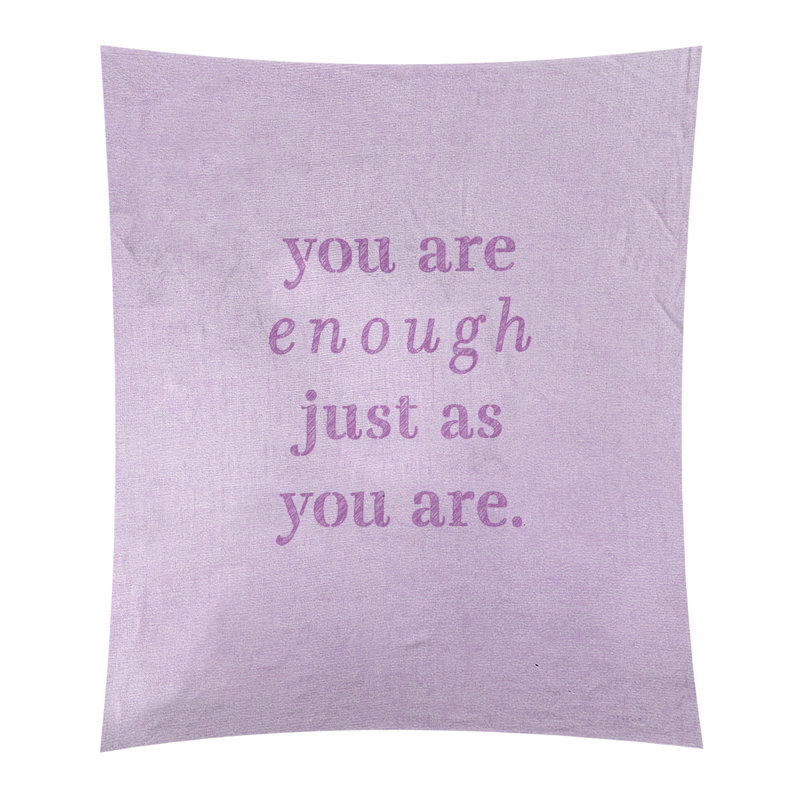 En polyester, vous êtes assez tapisserie quot, H 104 po x l 88 po, Violet