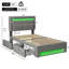 Dawsyn Upholstered Ottoman Storage Bed-801345175-801345169