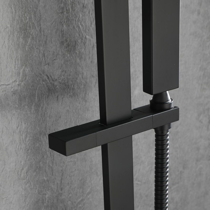 Eco-Performance Handheld Shower with Slide Bar