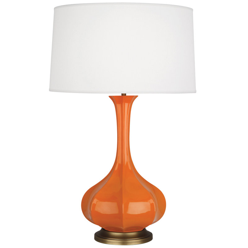 Pike Table Lamp, Pumpkin