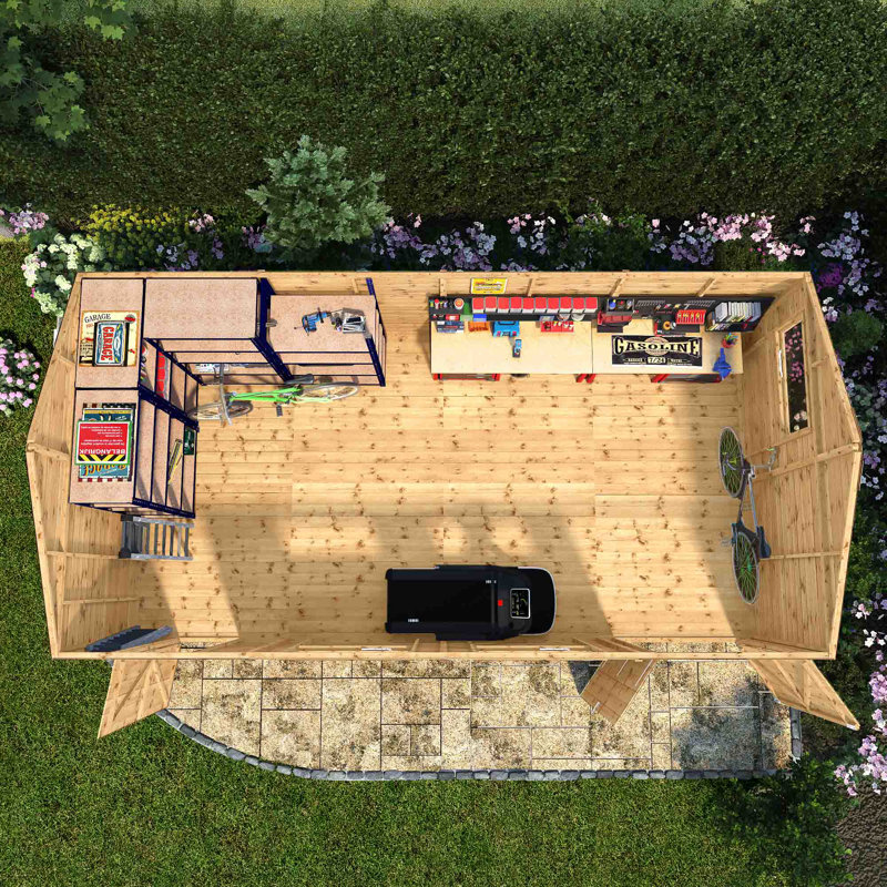 Mercia 20 x 10ft Premium Shiplap Reverse Apex Workshop