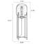 Lampe de plancher de chambre à coucher haut de gamme Iron Artistic Minimalist-118384357-118384356