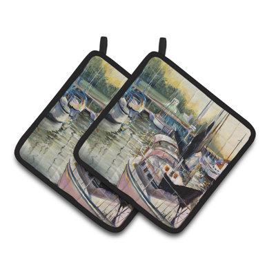 Caroline's Treasures Polyester Potholder Set