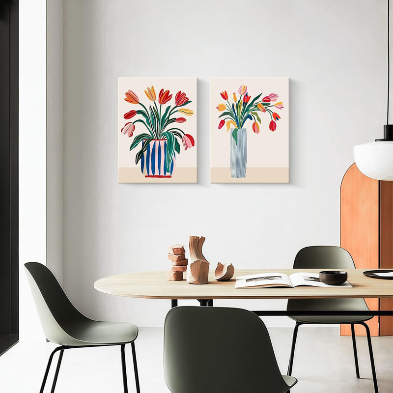 2 Piece Wrapped Canvas Print