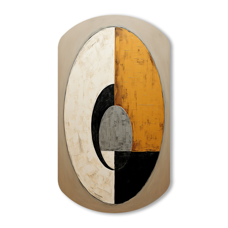 New Balance Midcentury Abstract Minimalisme - Art moderne asymétrique en métal de forme cylindrique Mid-Century