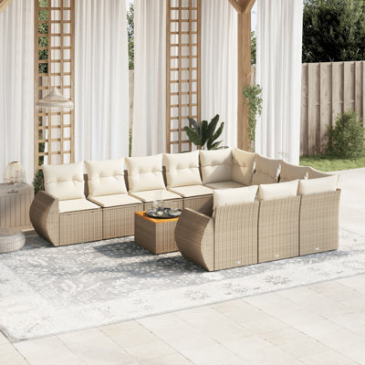 Ensemble de canapé de jardin Vidaxl