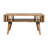 Solid Wood Slatted Oak-Ish Coffee Table