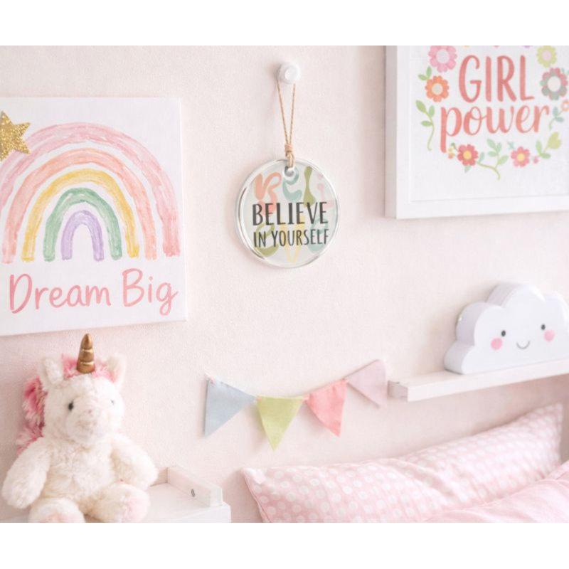 Ornement en verre Believe In Yourself