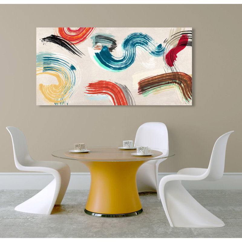 Motionade 1 by Haru Ikeda - Wrapped Canvas Print, 60cm H x 120cm W x 4cm D
