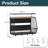 Magnetic Shelf For Fridge, Onion And Potato/Spice/Snacks/Fruit And Vegetable Storage And Organizer, Wire Basket For Pantry, Kitchen Countertop, RV And Laundry
