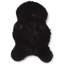 Lehi area rug Table Tufted Sheepskin Black-231353875