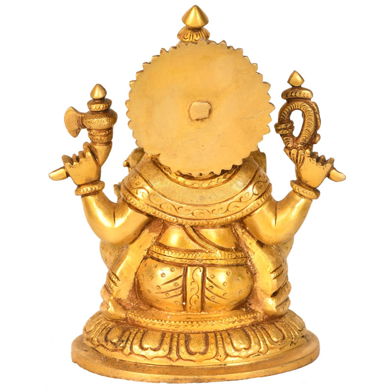Statue de seigneur assis Ganesha