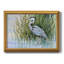 Héron dans le marais II - Peinture sur toile encadrée-991061736