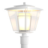Beacon Transparent/Frosted Lantern Head
