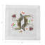 Serviette de cocktail en satin de coton à motif zébré-122609856