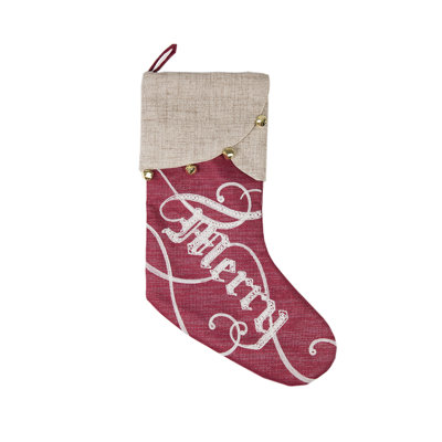 Chaussette de noël merry